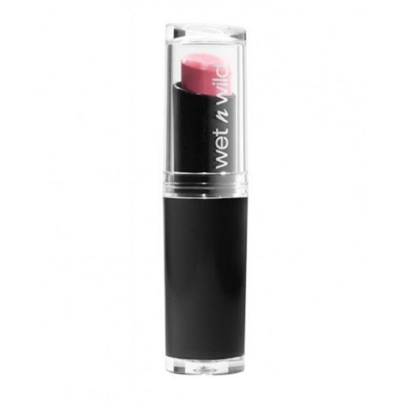 *3/15* NEW Wet n Wild Mega Last Lip Color Think Pink 901B Light Baby Pink Pastel - Picture 2 of 7